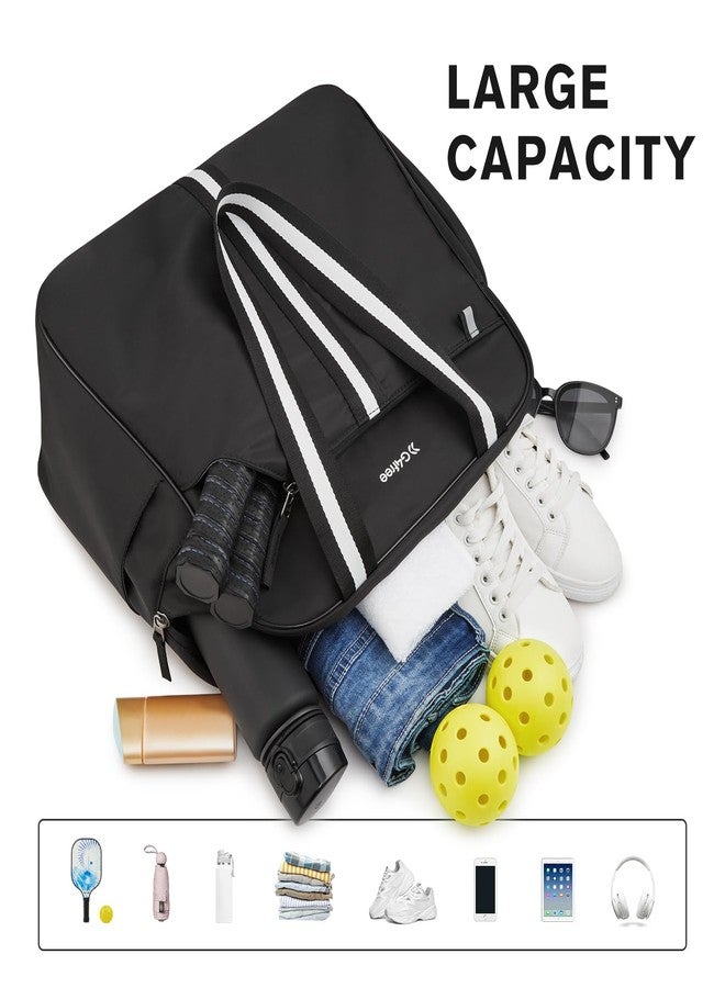 G4Free Pickleball Bag, Pickleball Bag Tote for Women and Men, Black - Image 3