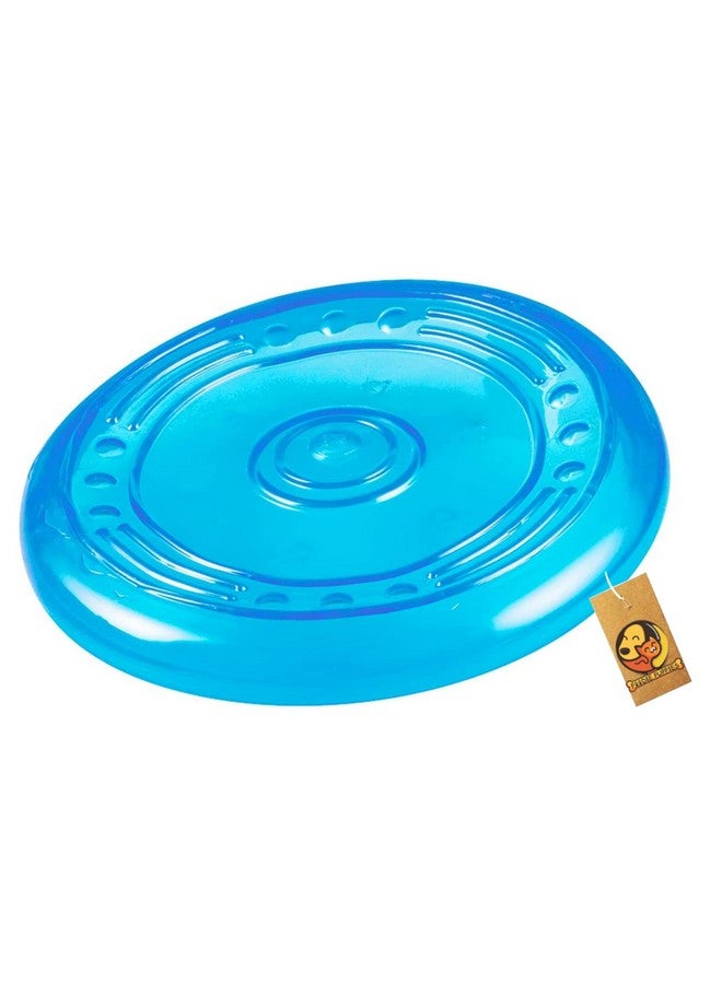 قرص الإحضار | لعبة فريسبي المطاطية | لعبة إحضار الكلاب | الكلاب والجراء | لعبة الكلب فلاير | الصحن الطائر | ألعاب الحيوانات الأليفة (قد يختلف اللون) (كبير) - Image 1
