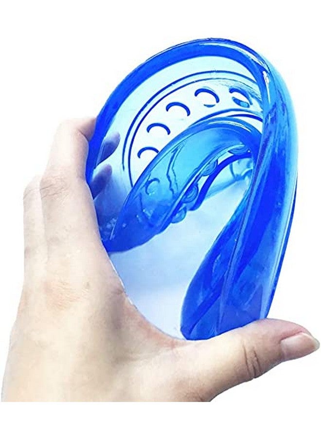 قرص الإحضار | لعبة فريسبي المطاطية | لعبة إحضار الكلاب | الكلاب والجراء | لعبة الكلب فلاير | الصحن الطائر | ألعاب الحيوانات الأليفة (قد يختلف اللون) (كبير) - Image 4