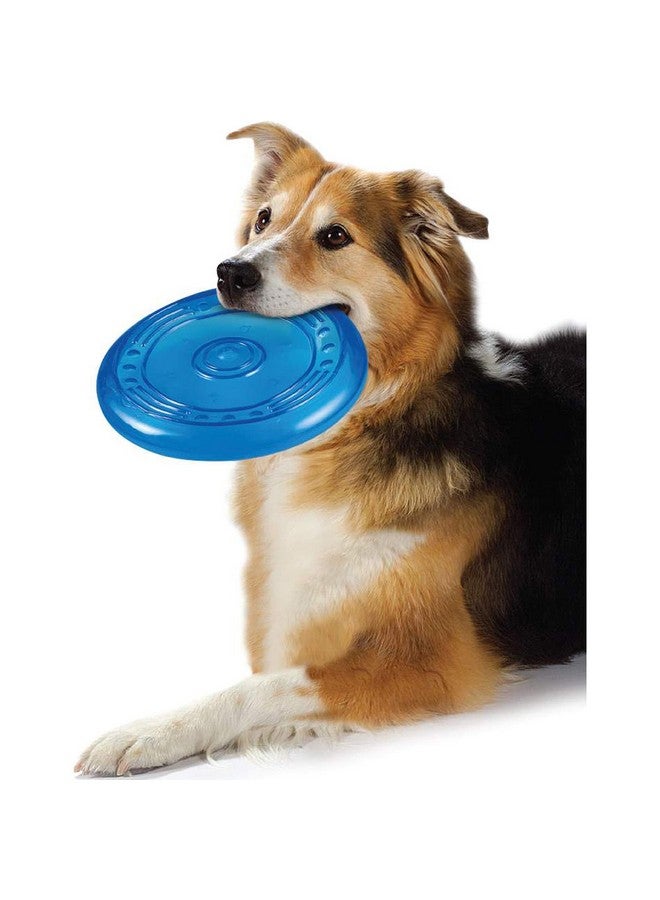 قرص الإحضار | لعبة فريسبي المطاطية | لعبة إحضار الكلاب | الكلاب والجراء | لعبة الكلب فلاير | الصحن الطائر | ألعاب الحيوانات الأليفة (قد يختلف اللون) (كبير) - Image 5