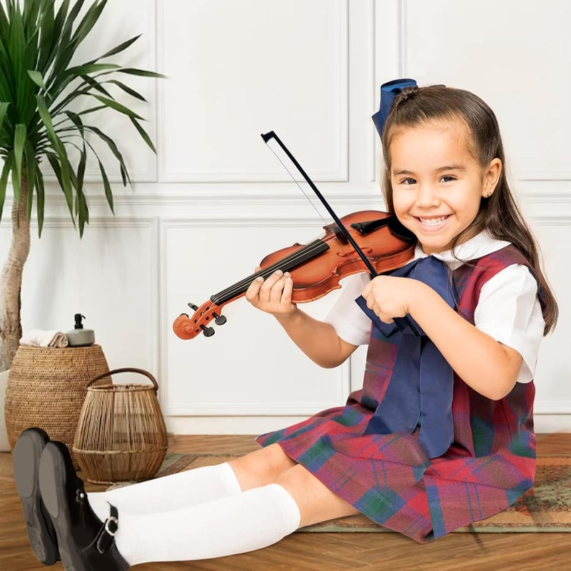 TERRIFI 16 Inch Violin Toy for Kids, 4-String Musical Instrument for Children, Multifunctional Portable Electronic Violin, Educational and Fun for Boys and Girls - Image 4