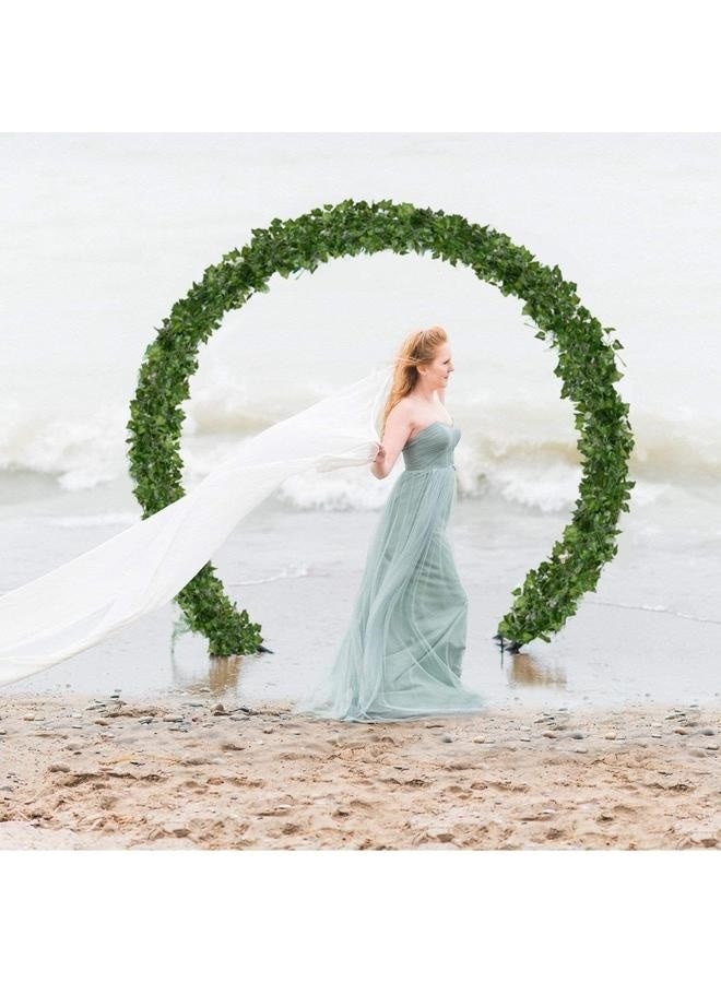 12-Piece Artificial Hanging Ivy Leaves Green-Fake Ivy Leaves Vines Artificial Garland Greenery Hanging Plants for Bedroom Decor Aesthetic, Party Wedding Wall - Image 4