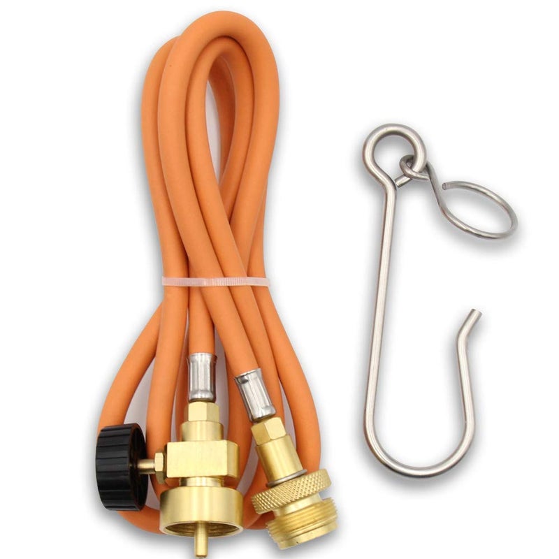 MAPP Gas Hose For 14 oz MAPP or 16 oz Propane Tank (CGA 600 RH)