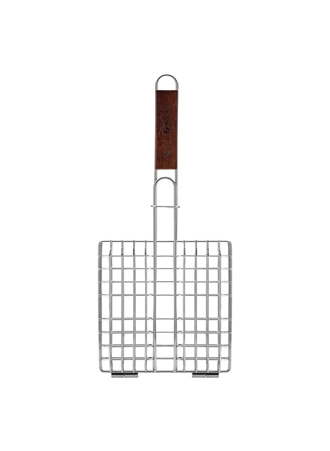 AL SANIDI 25*25cm Coated Metal Grill - Durable and heat resistant, easy to carry and store, suitable size for grilling. - Image 3