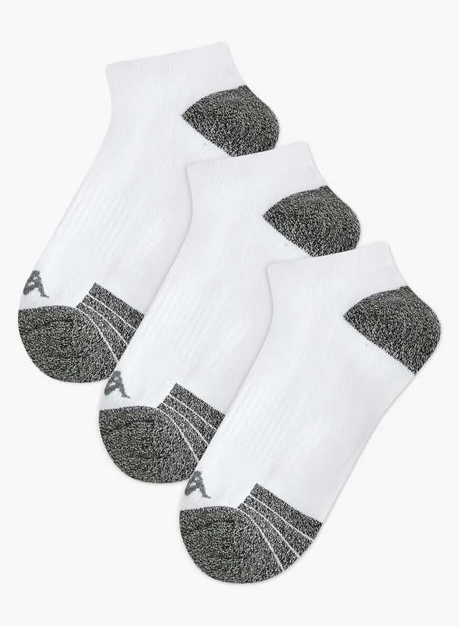كابا Kappa Men Socks Ankle Length Half Terry - Set of 3