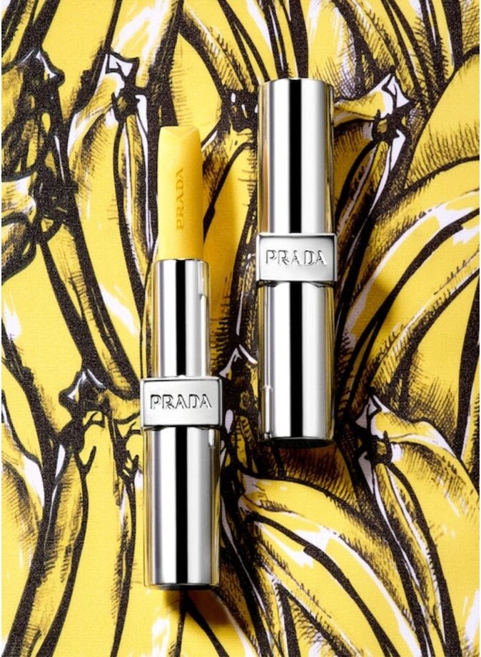 Prada Hydrating Lip Balm with Jojoba Oil 3.8g – Banana Yellow Moisturizing Nourishing Lip Care Balm - Image 5