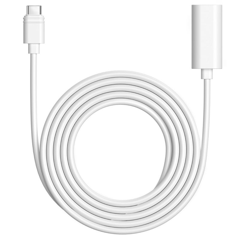 TUSITA 10 ft.USB-C Extension Cable - Compatible with Ring USB-C Solar Panels,Security Cameras - Image 5