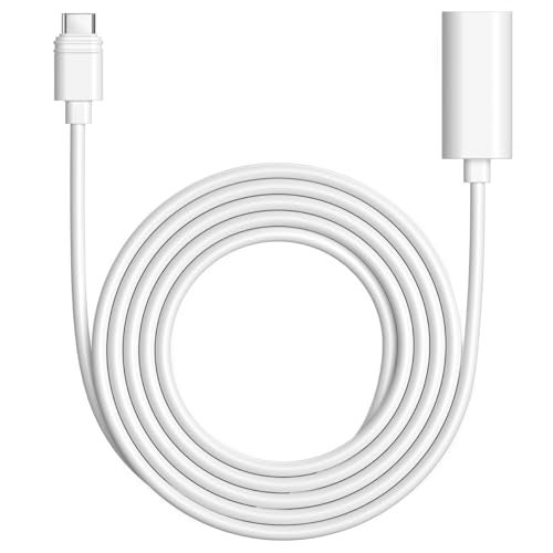 TUSITA 10 ft.USB-C Extension Cable - Compatible with Ring USB-C Solar Panels,Security Cameras - Image 1