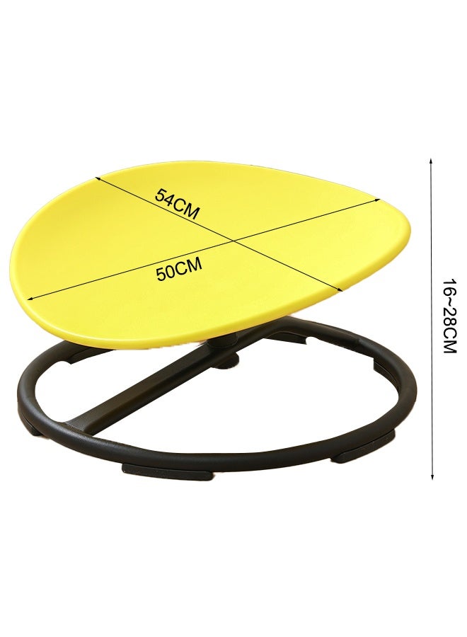 XIANGYU Yellow Circular Balance Rotating Chair for Children's Sensory Integration Training Equipment - Image 3