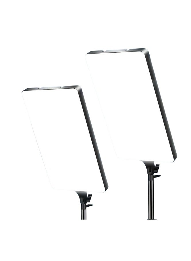 32-Inch Soft LED Light Panel – 100W Dimmable Video Light with Remote Control – 2700K-5700K CRI 95+ – Studio Lighting for Photography, YouTube, Makeup, Zoom & Live Streaming  - Image 1