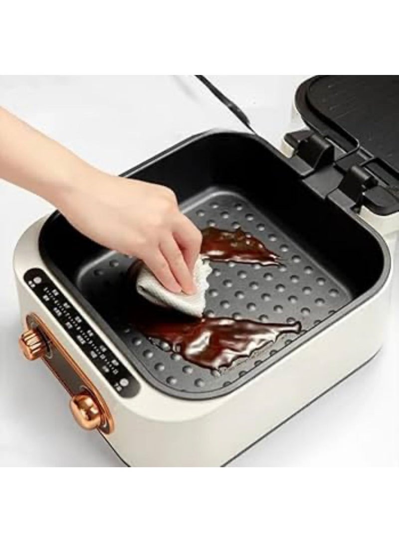 لاك شواية كهربائية 10 في 1 مع وعاء طهي، طباخ متعدد الوظائف - Image 5