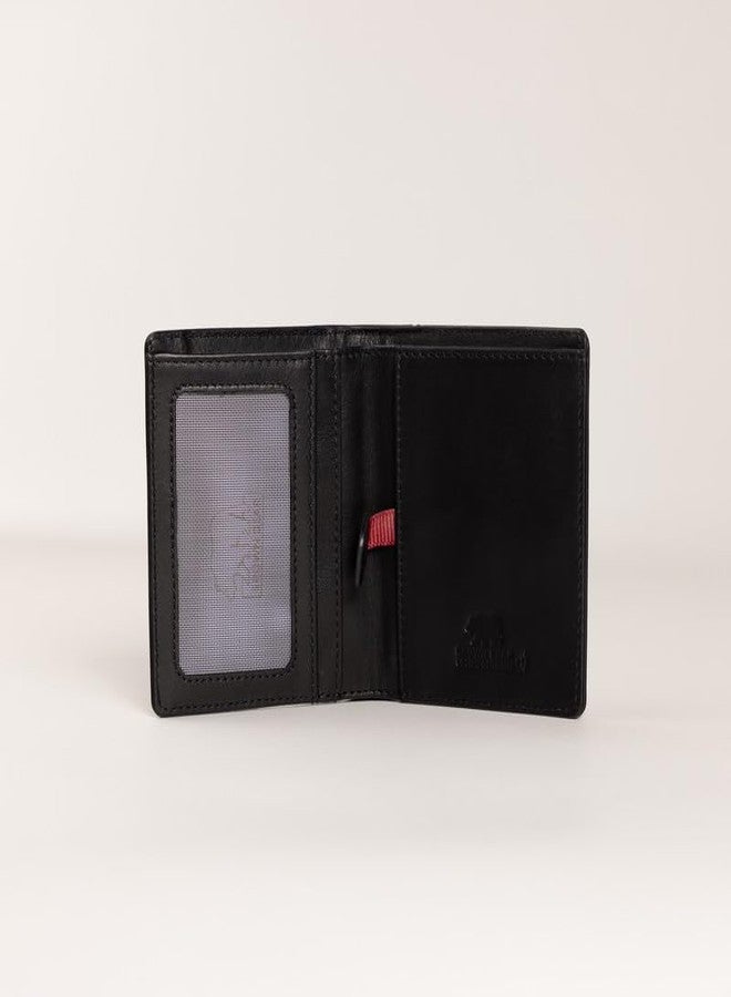 BROWN BEAR RFID Protected Card Holder, Pull Card Storage, Hidden Pocket, Multiple Card Holder, Black - Image 5