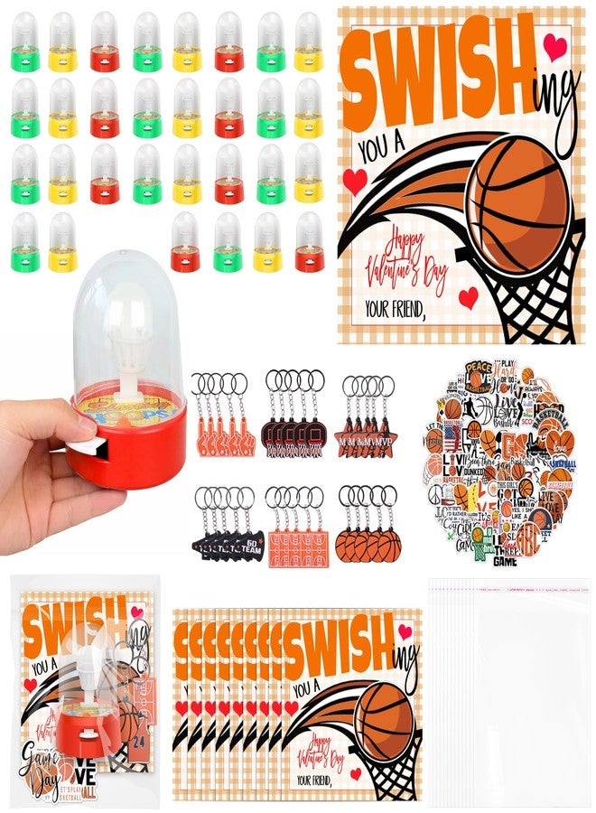 Gosodeny Mini Finger Basketball Shooting Game Bracelet Set (30, Shooting) - Image 1
