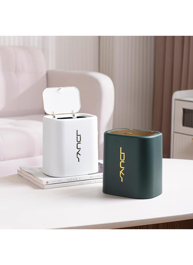 Yagzon Yagzon Plastic Table Dustbin Small Size For Desktop Study Table Bedroom Bathroom Office Mini Portable Waste Bin For Kitchen  - Image 2