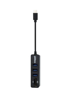 نيبمينينت موزع USB من نوع Type-C 12سنتيمتر أسود  - Image 2