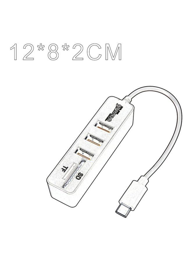 NIBEMINENT Type-C USB Hub 12centimeter Black - Image 5