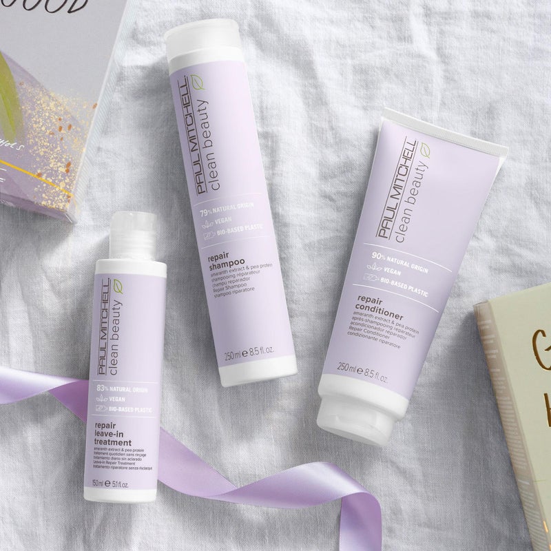 Paul Mitchell Clean Beauty Repair Shampoo, Strengthens and Protects, For Damaged, Brittle Hair, 8.5 fl. oz. - Image 5