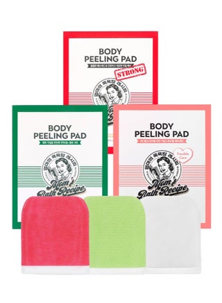 Mom's Bath Recipe Body Peeling Pads Strong, Original & Trouble Care Bundle - pzsku/Z6D960F783A7DF709446AZ/45/1748444472/70ea980e-1e4a-4776-bfcd-f35c614ab240
