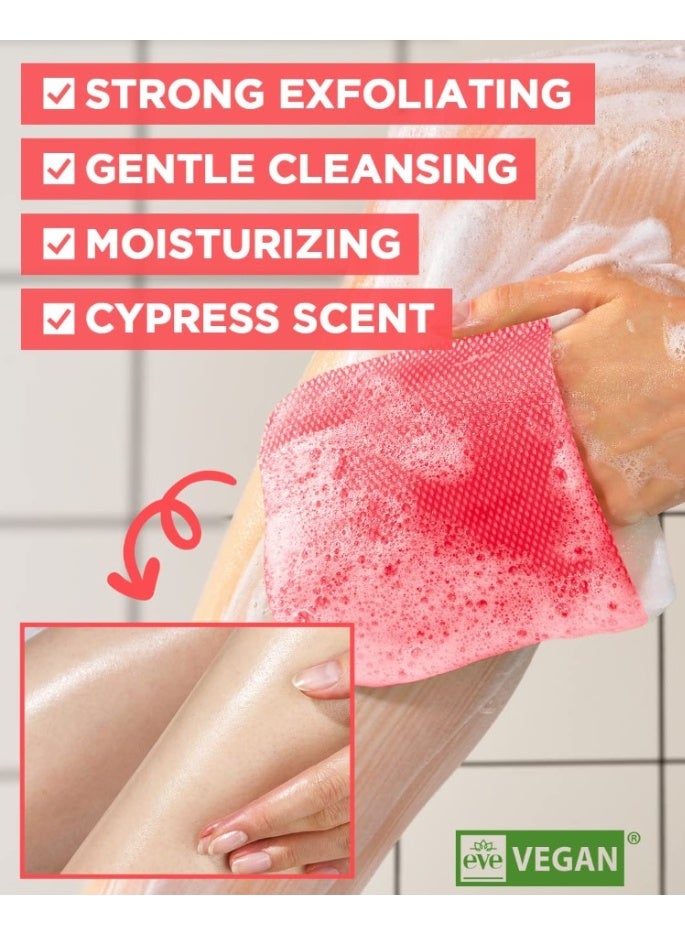 Mom's Bath Recipe Body Peeling Pads Strong, Original & Trouble Care Bundle