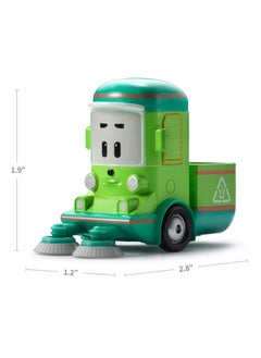 Robocar Poli Cleany Diecast Metal Toy Cars Broomstown Sweeper Truck Toys (Nontransforming Diecast Figure Vehicles) Kids For Ages 3 And Up Holiday Kids Gift  - Image 3