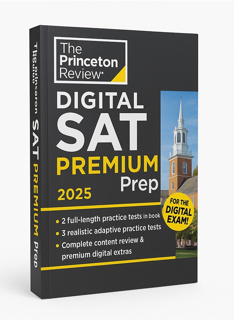 The Princeton Review: Digital SAT Premium Prep 2025  - Image 1