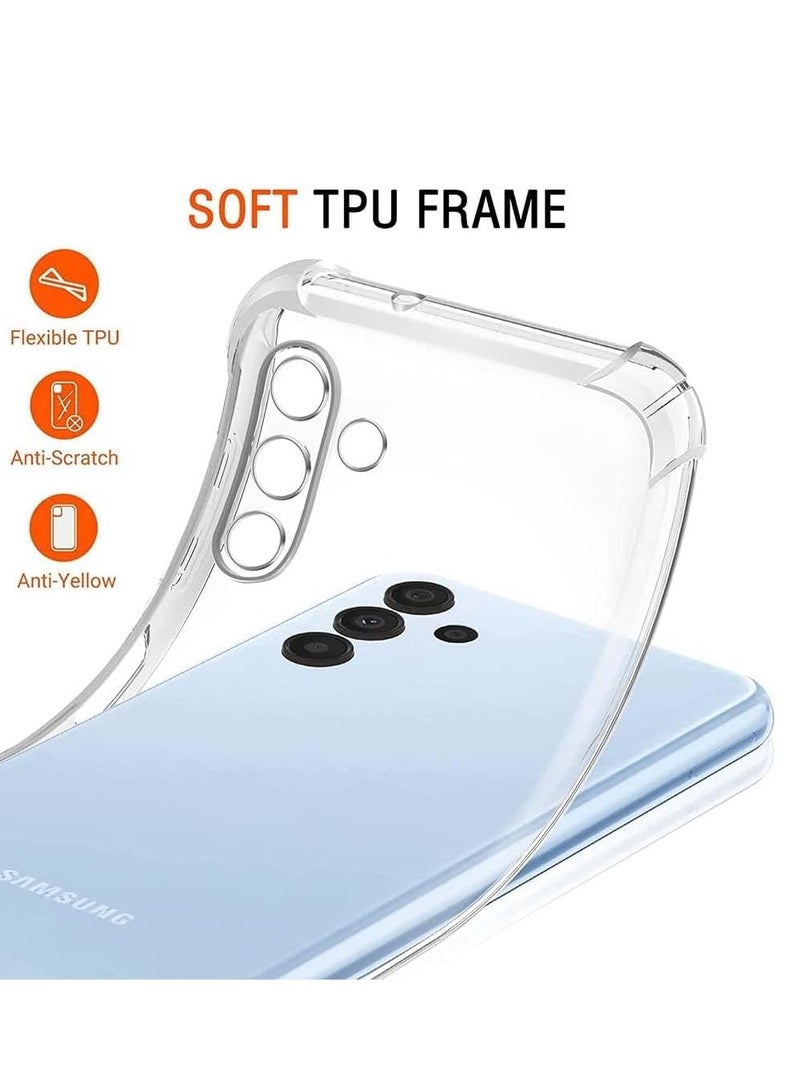 Samsung Galaxy A54 5G Case Cover soft TPU Transparent Silicone Rubber Protective Case for Samsung Galaxy A54 5G Clear - Image 2