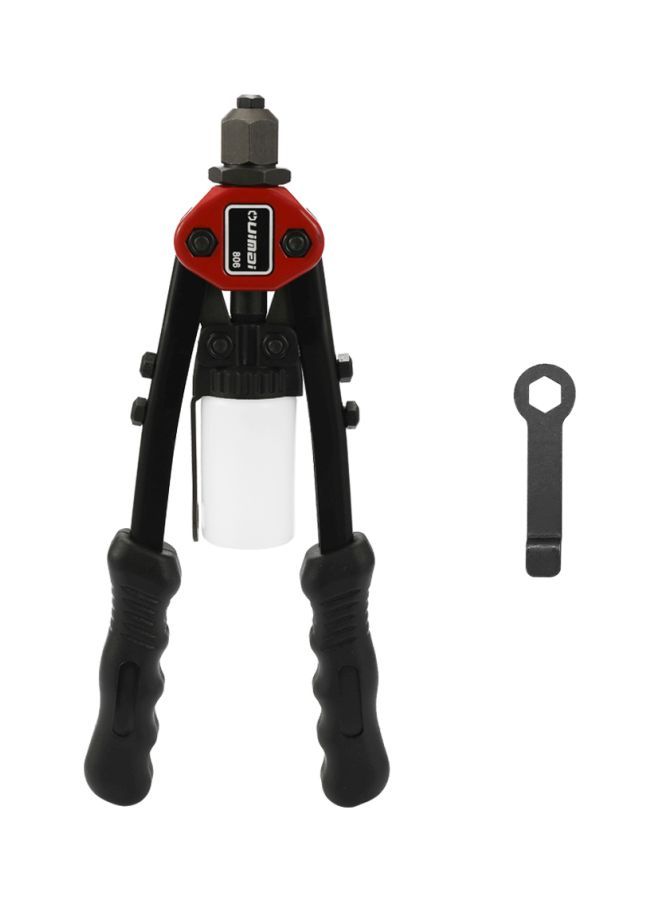 نيبمينينت أداة برشمة يدوية مع قلب بلقم على شكل صامولة أسود/أحمر/رمادي 11بوصة - Image 1