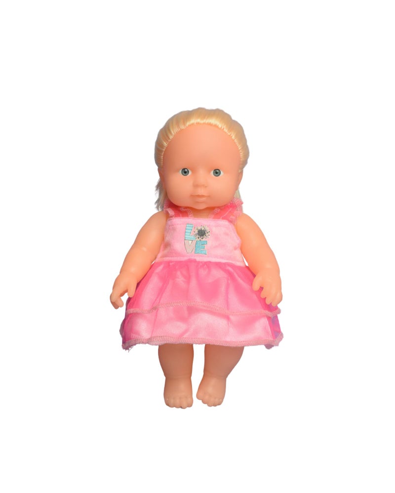 EL FIGO Real Looking Soft Doll for Kids - Toy for Kids or Girls with Hair Rotatable Arms & Legs (28 c.m Height) - Image 1