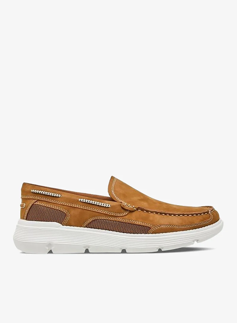 LBL By Shoexpress TAN Men's Textured Slip-On Loafers for Men | Best Price UAE