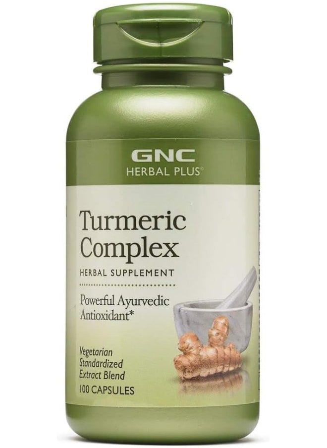 GNC Herbal Plus Turmeric Complex Herbal Supplement  - Image 1