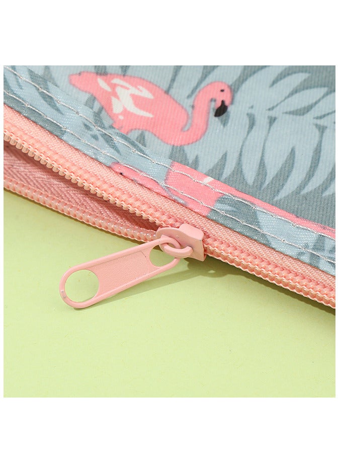 3-Piece Travel Toiletry Make-Up Organizer Bag Set， PVC transparent cosmetic bag，Printed Toiletry Makeup Bag - Image 2