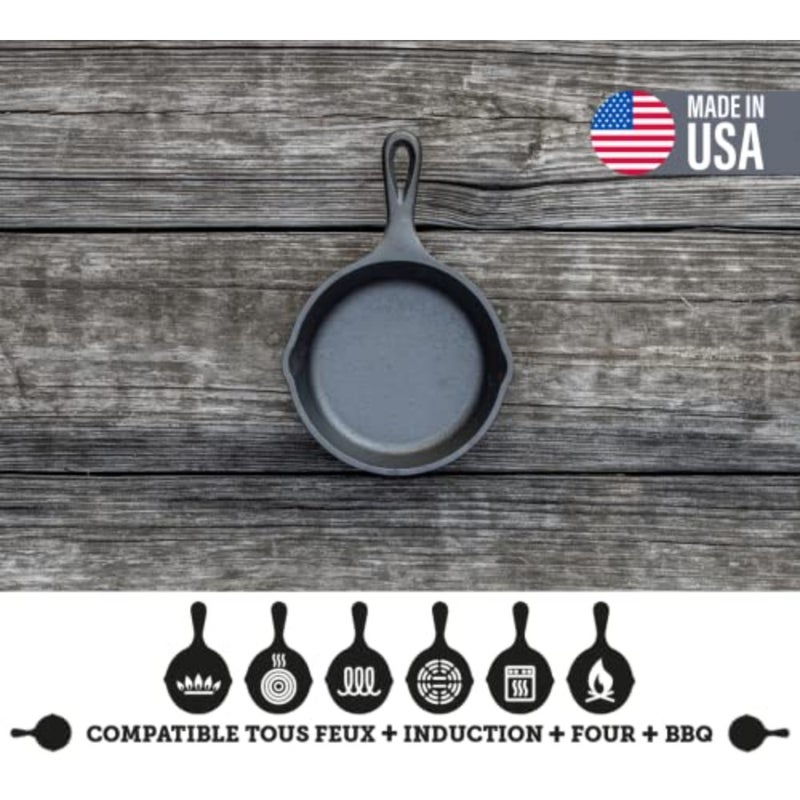 Cast Iron 5" Skillet - Image 3