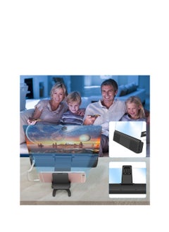 Excefore 3D Phone Screen Projector with Audio, 12 Inches Blue Light Proof Ultra-Thin Screen Phone Magnifier for Movies, Videos, and Gaming, Built-in Battery, Plug-in Connection, Phone Universal  - Image 4