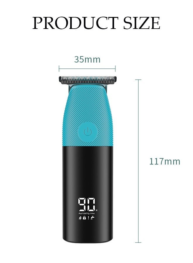 DUNISO Smart Hair Clippers Electric with 5 Kinds of Positioning Combs Turbo Motor Hair Cutting Kit Pro Mens Clippers for LED Display Cordless Rechargeable Hair Trimmer Set Professional Barbers Grooming Kit - Image 2