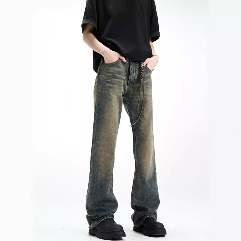 Unisex Classic Denim Jeans Loose Fit Daily Outdoor Wear - Image 5