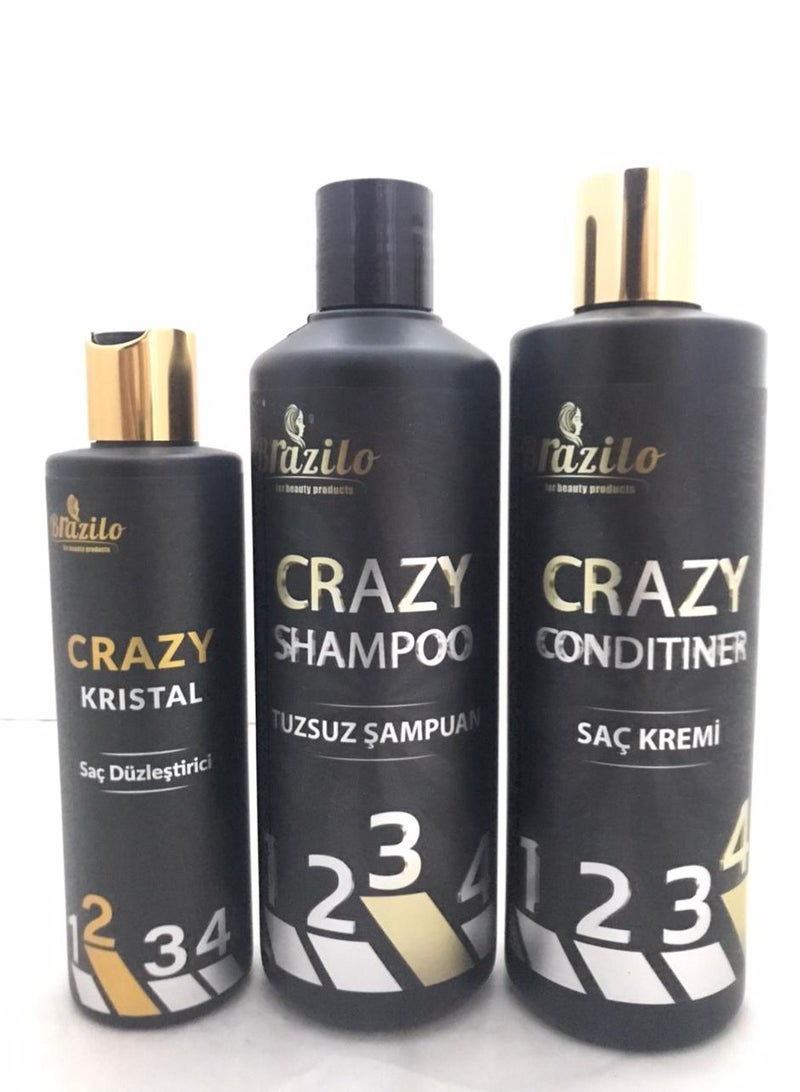 كريزى مجموعة بروتين الشعر خالي من الفورمالين - Image 1