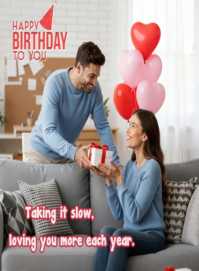 MBL Anniversary for Men Women Him - I Love You Sloth Much, Small Cute Sloth Gifts for Wife Husband Girlfriend Boyfriend Fiance Couple Lover Her Birthday Wedding Christmas Stocking Stuffers Present - Image 4