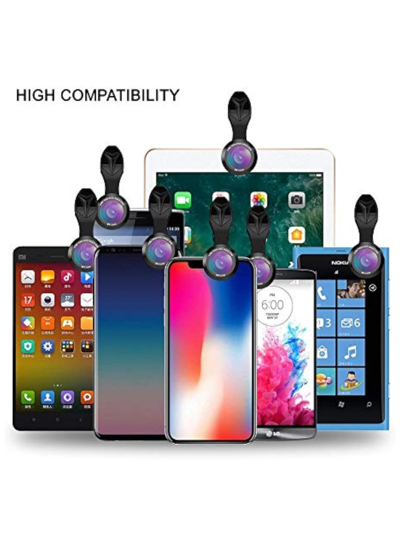 erorex Phone Camera Lens-Macro Lens+Wide Lens+Fisheye Lens+Telephoto Lens+CPL/Flow/Radial/Star Filter+Kaleidoscope 3/6 Lens 10 in 1 Lens Kit +Remote Shutter for iPhone, Samsung,LG and Most Smartphones - Image 5