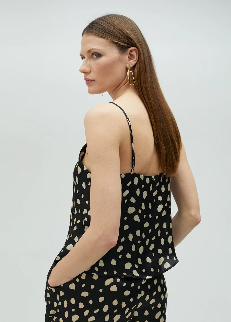 Lola Casademunt Polka dot camisole top