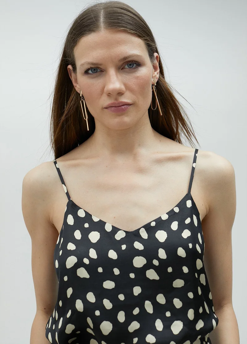 Lola Casademunt Polka dot camisole top