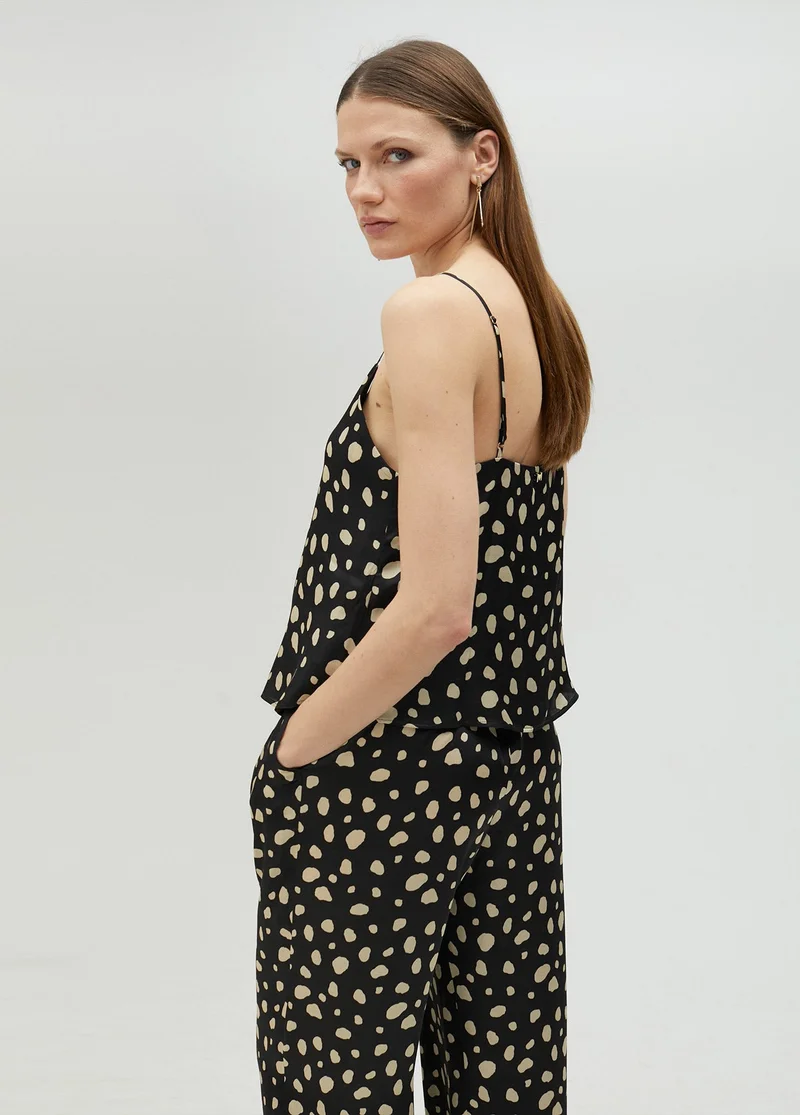 Lola Casademunt Polka dot camisole top