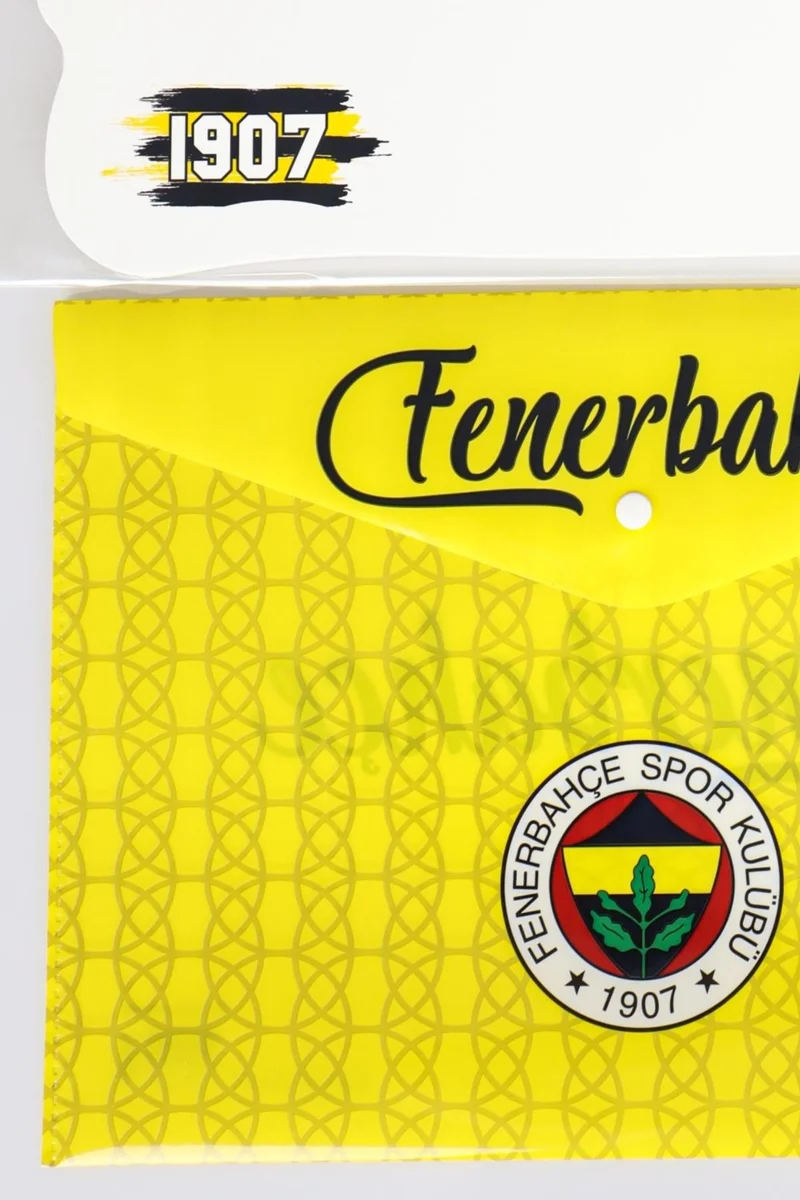 Fenerbahçe New Season Licensed Snap File Memo Pad Writing Board Piggy Bank Tip Pen and Tip Set