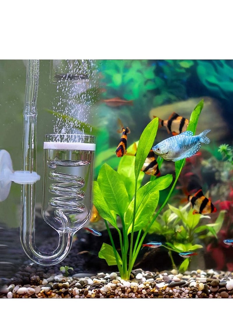 CO2 Glass Aquarium Supply Accessories Diffuser Drop Checker Bubble Counter Check Valve for Planted Tank - Image 3