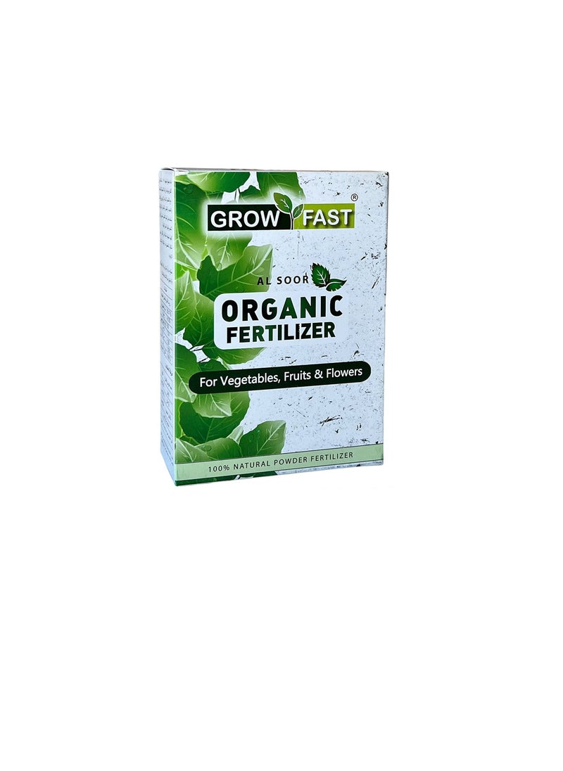 GROW FAST Bundle-pack of GPC-XTRA Organic Fertilizer| UAE Ministry Approved | No.1 Choice of Organic Growers | 1 KG + Cow & Poultry Manure Compost Blend | 25 kgs.  - Image 3