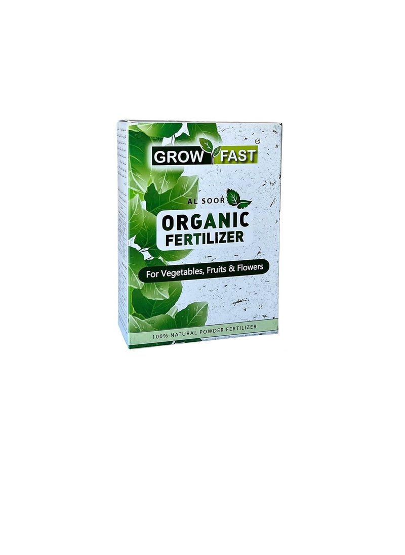 GROW FAST Bundle-pack of GPC-XTRA Organic Fertilizer| UAE Ministry Approved | No.1 Choice of Organic Growers | 1 KG + Cow & Poultry Manure Compost Blend | 25 kgs.  - Image 2
