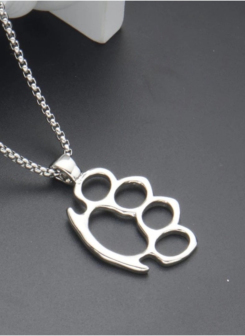 JewelryLand Elegant Stainless Steel Necklace For Men  - Image 1