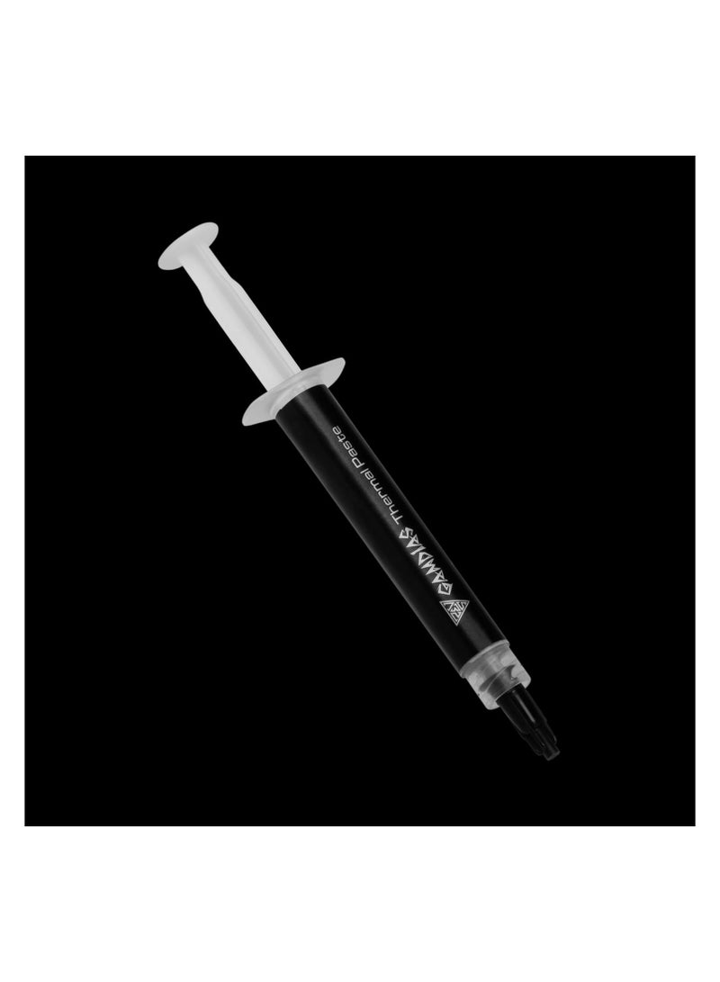 GAMDIAS GAMDIAS XC5 (4g, incl. Cleaning Wipe and Scraper) - Ultimate Performance Thermal Paste for CPU, GPU, consoles, laptops, high thermal conductivity, long durability, non-conductive, non-capacitive  - Image 2