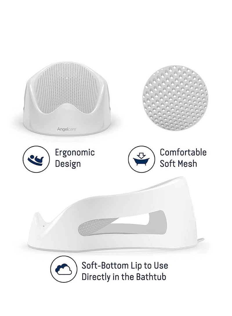 BABY PLUS Clean Cradle Non-Slip Secure Infant Baby Bather With Inclined Headrest, 3 - 6 Months, Assorted - Image 3