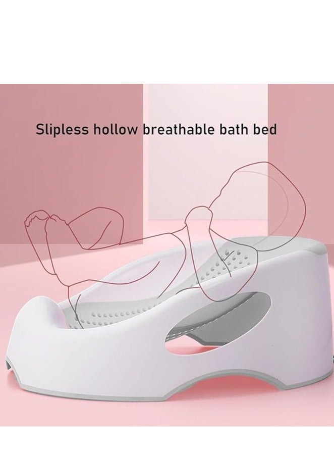 BABY PLUS Clean Cradle Non-Slip Secure Infant Baby Bather With Inclined Headrest, 3 - 6 Months, Assorted - Image 4