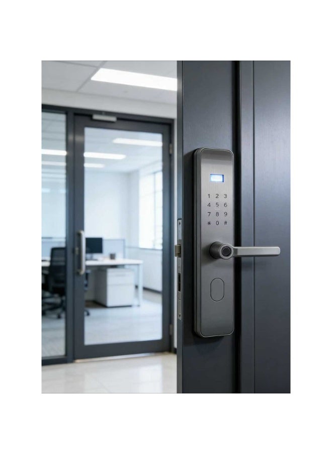 Smart locks with fingerprint unlocking function are suitable for home security doors and hotel/apartment combination locks. - Image 3